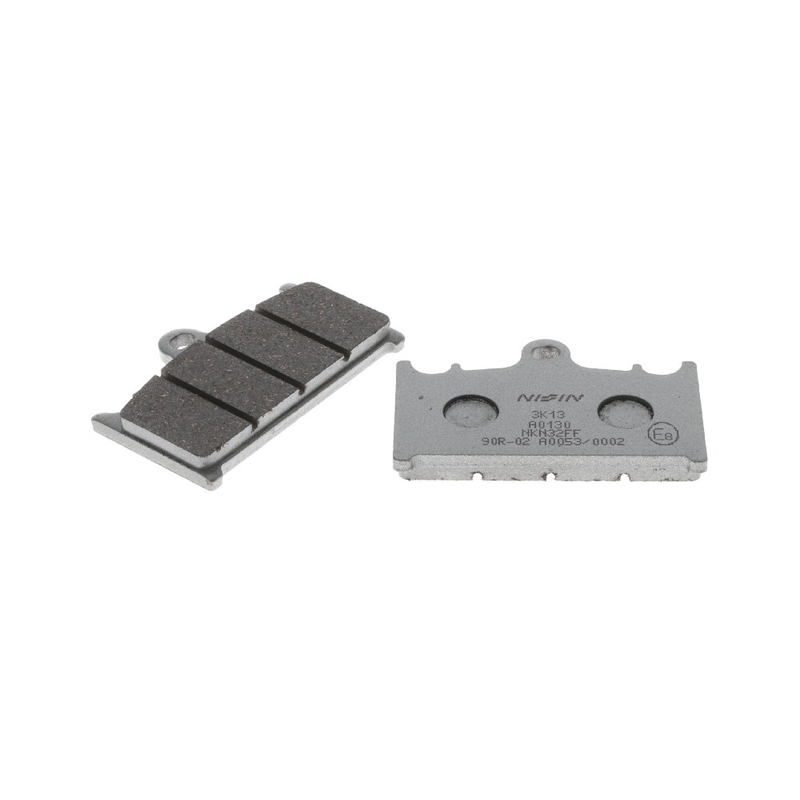 Brzdové destičky NISSIN semi-metalická směs 69.8x46.5x8 mm 2 ks