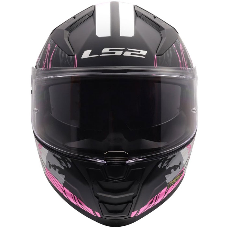 Integrální helma na motorku LS2 FF811 Vector II Darflo matná černo-růžová