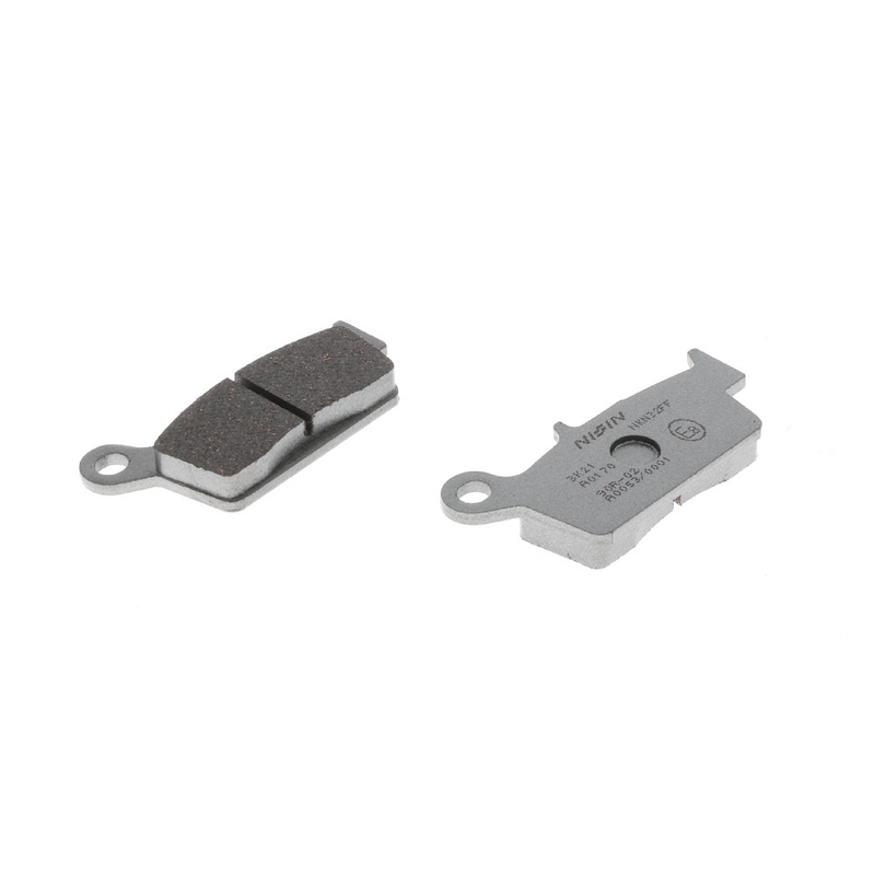 Brzdové destičky NISSIN semi-metalická směs 75x36x9.5 mm 2 ks