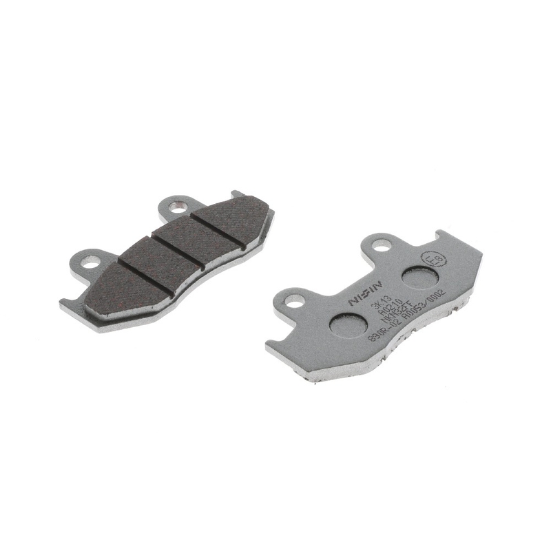 Brzdové destičky NISSIN semi-metalická směs 81x42x6.9 mm 2 ks