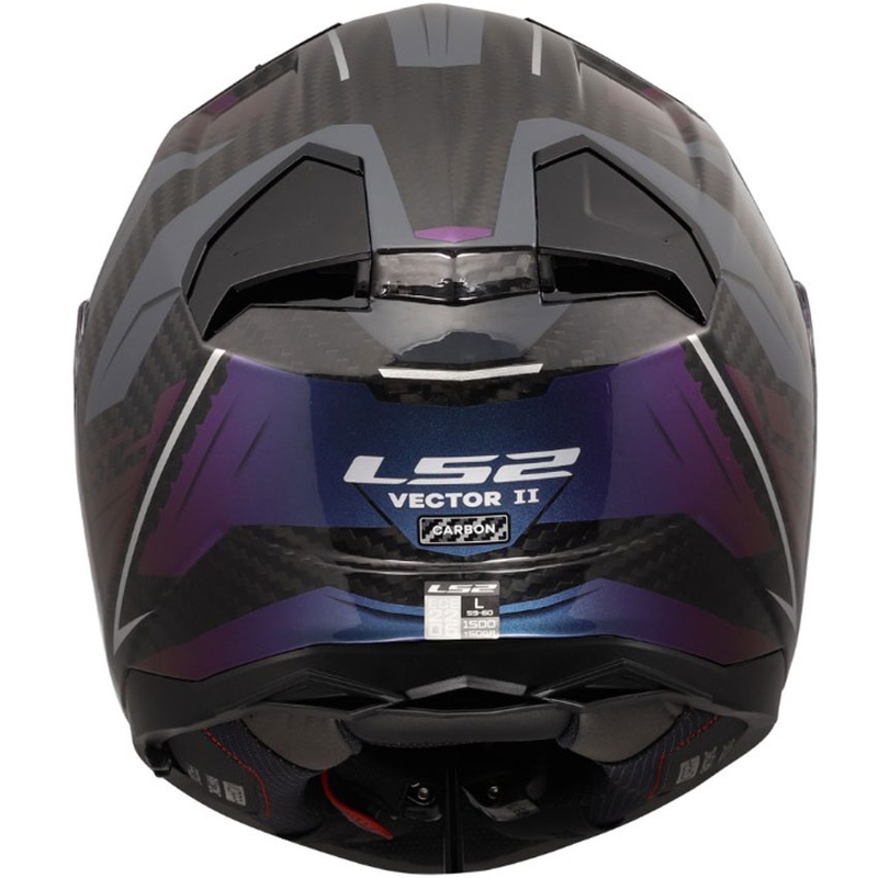 Integrální helma na motorku LS2 FF811 Vector II C Savage Chameleon černo-fialová