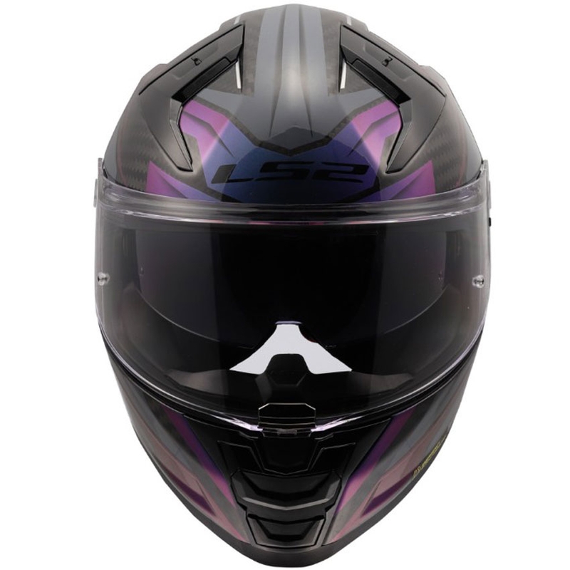 Integrální helma na motorku LS2 FF811 Vector II C Savage Chameleon černo-fialová