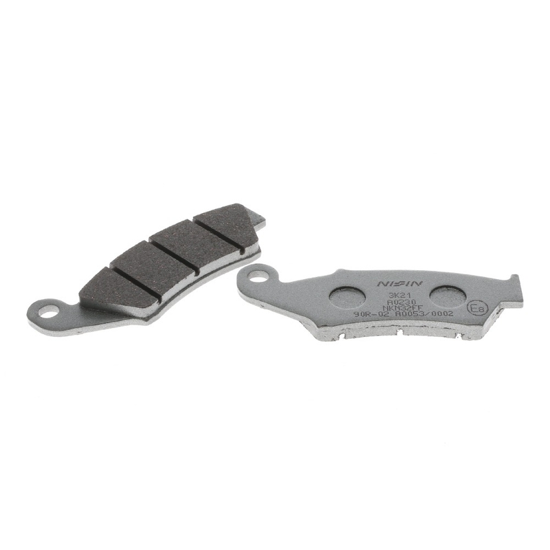 Brzdové destičky NISSIN semi-metalická směs 94x34x7.5 mm 2 ks