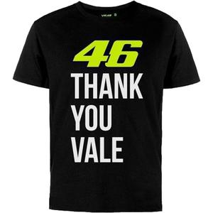 Dětské triko VR46 Valentino Rossi "Thank you Vale" černé