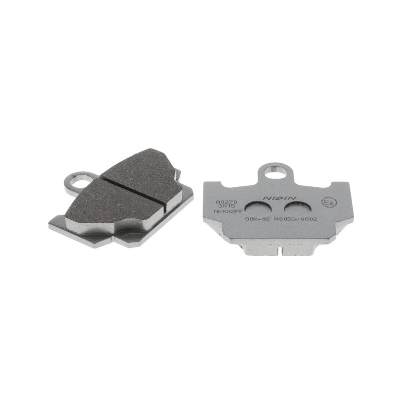 Brzdové destičky NISSIN semi-metalická směs 68x58.8x10.5 mm 2 ks