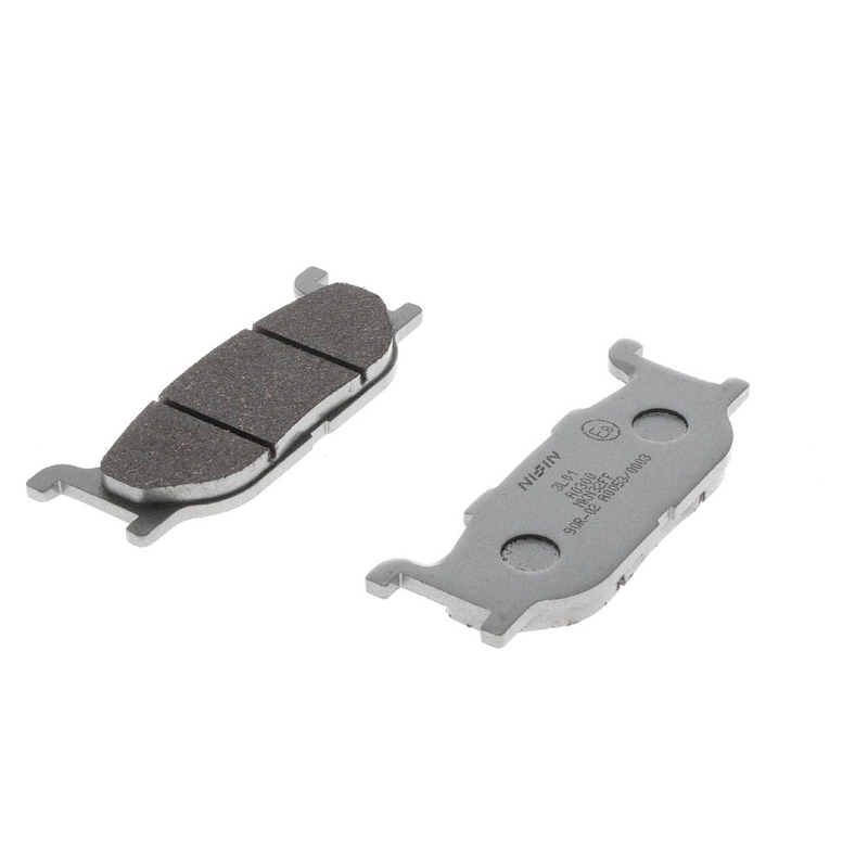 Brzdové destičky NISSIN semi-metalická směs 102.1x41x9 mm 2 ks