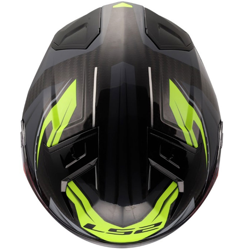Integrální helma na motorku LS2 FF811 Vector II C Savage lesklá H-V žlutá