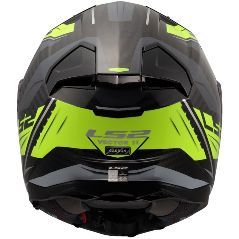 Integrální helma na motorku LS2 FF811 Vector II C Savage lesklá H-V žlutá