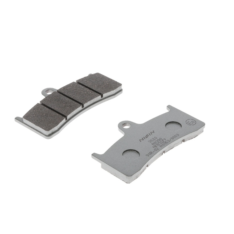 Brzdové destičky NISSIN semi-metalická směs 91.9x51.5x8 mm 2 ks