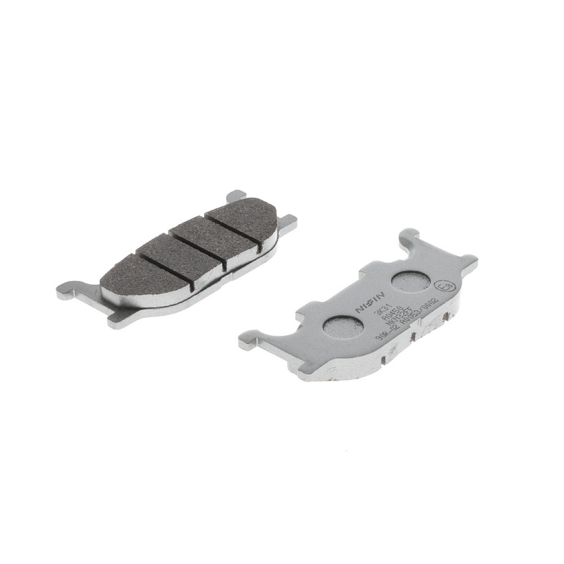 Brzdové destičky NISSIN semi-metalická směs 94.1x41x10 mm 2 ks