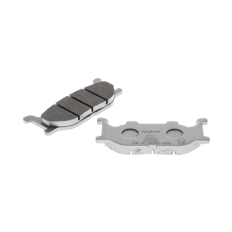 Brzdové destičky NISSIN semi-metalická směs 94.1x41x10 mm 2 ks