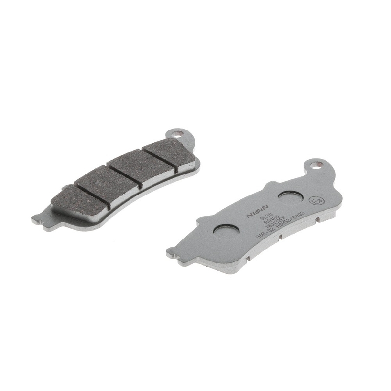 Brzdové destičky NISSIN semi-metalická směs 115x40.2x8.5 mm 2 ks
