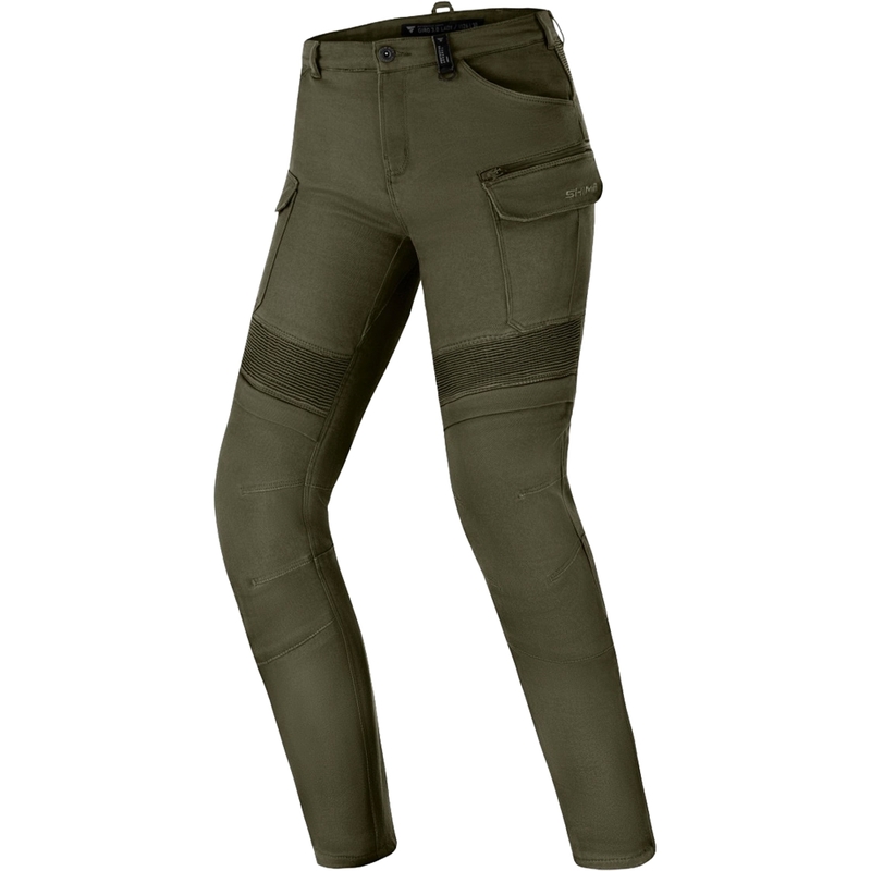 Dámské kalhoty na motorku Shima Giro 3.0 khaki