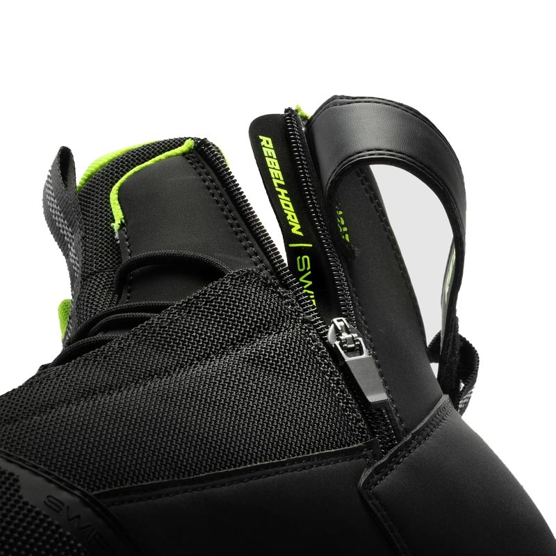 Boty na motorku Rebelhorn Swift černo-fluo žluté