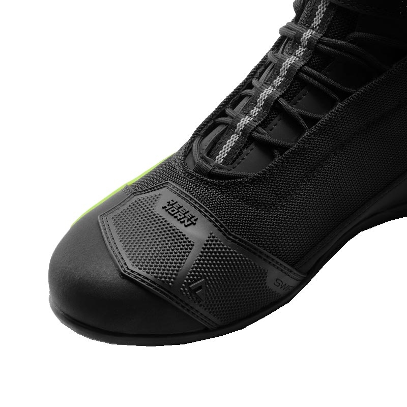 Boty na motorku Rebelhorn Swift černo-fluo žluté