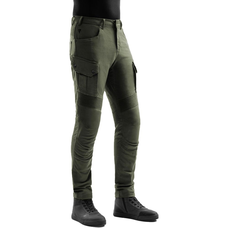 Džíny na motorku Rebelhorn Faster zelené