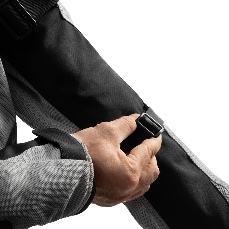 Bunda na motorku Rebelhorn Scandal 3 černo-šedo-fluo žlutá