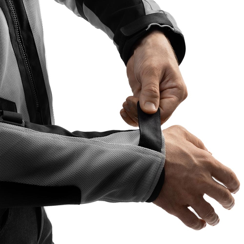 Bunda na motorku Rebelhorn Scandal 3 černo-šedo-fluo žlutá