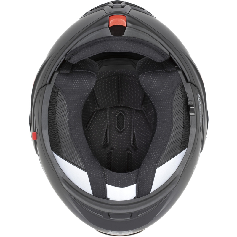 Překlápěcí helma na motorku Cassida MultiFlip Korp matná černo-zeleno-šedá