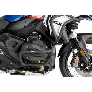 Ochranné rámy motoru PUIG 21870N d25 mm lower, black
