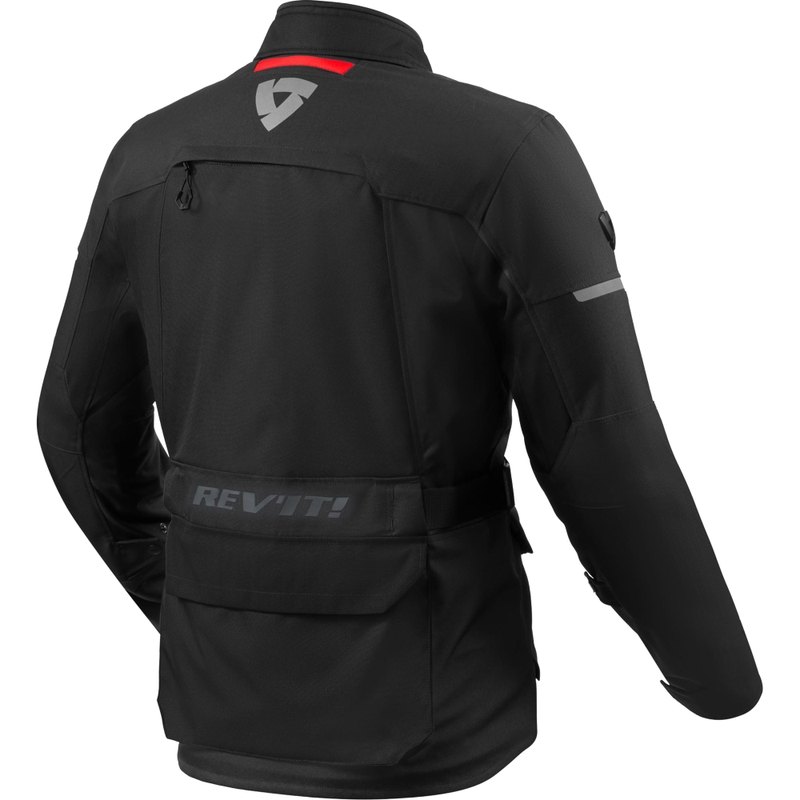 Bunda na motorku Revit Outback 5 H2O černá
