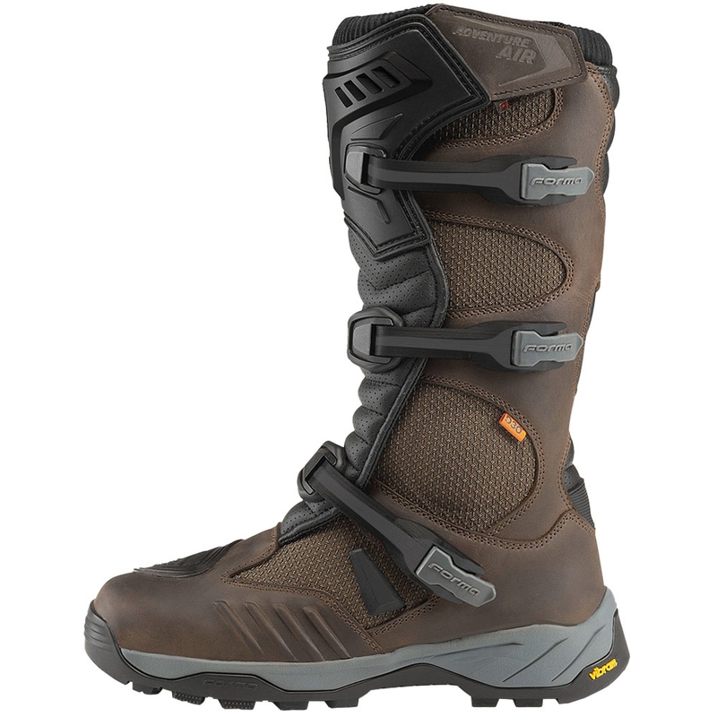 Boty na motorku Forma Adventure Air Dry hnědé