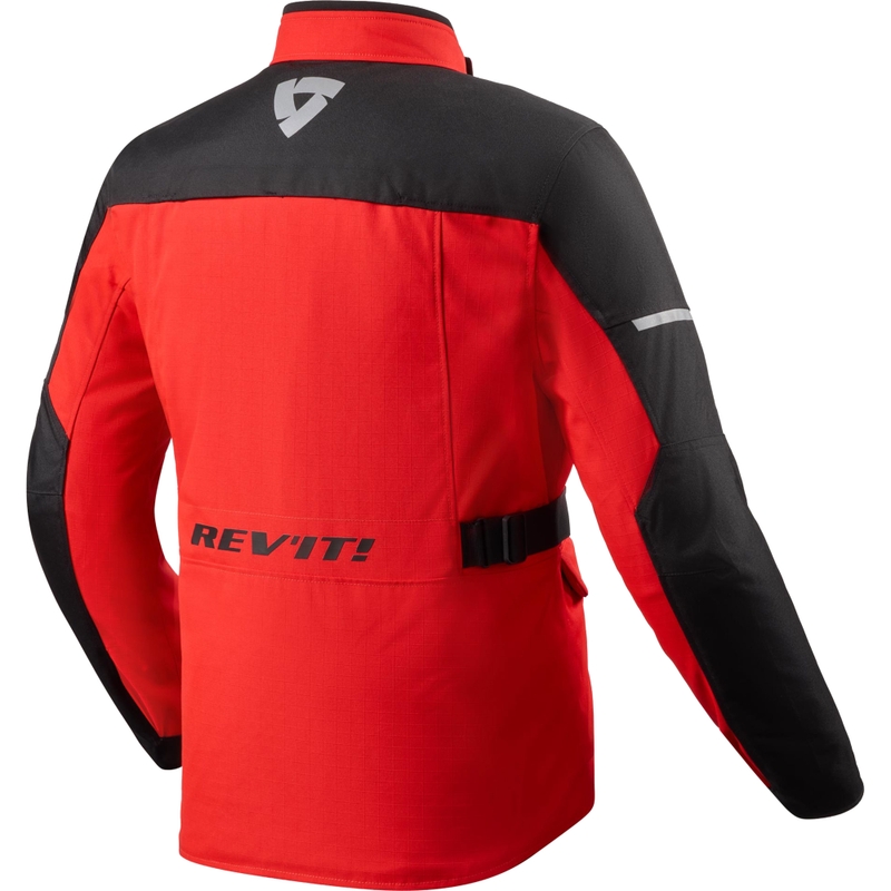 Bunda na motorku Revit Convergent H2O červeno-černá