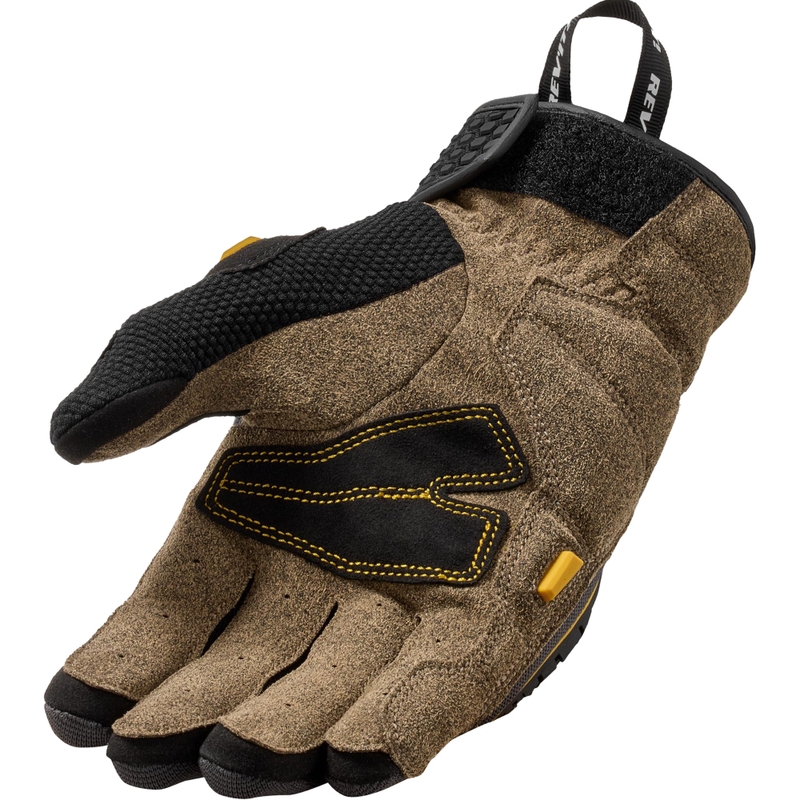 Rukavice na motorku Revit Mangrove 2 černo-hořčicově žluté