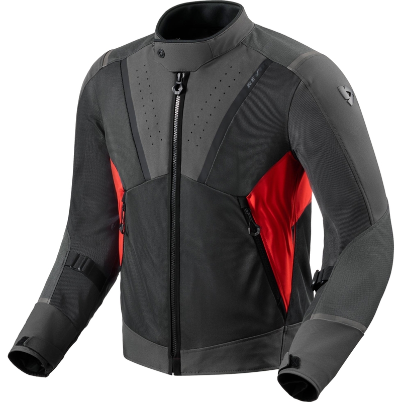 Bunda na motorku Revit Airwave 4 černo-červená