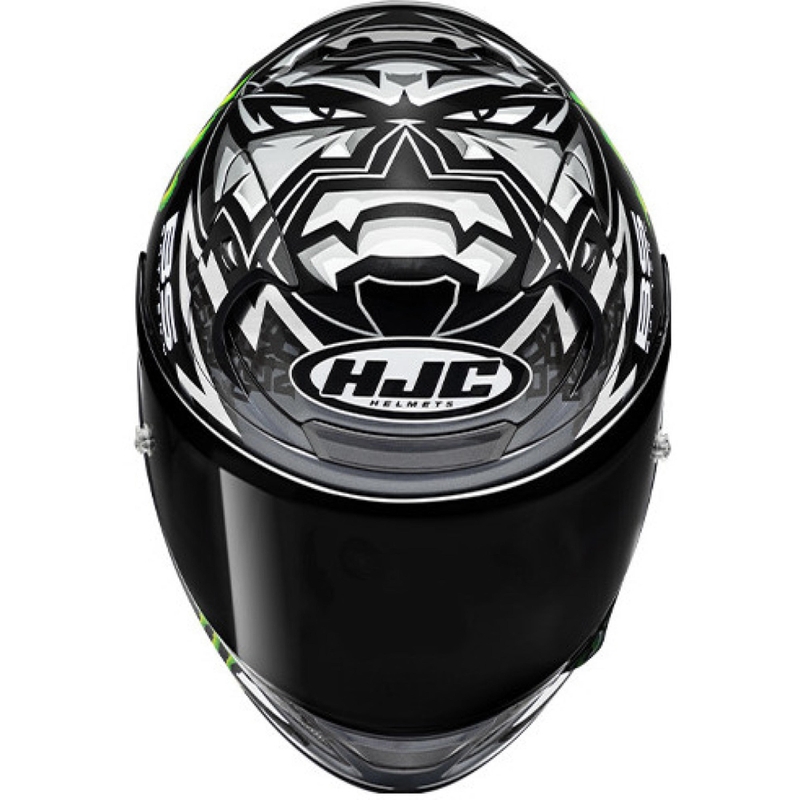 Integrální helma na motorku HJC RPHA 12 Quartararo Replica BL MC5 černá