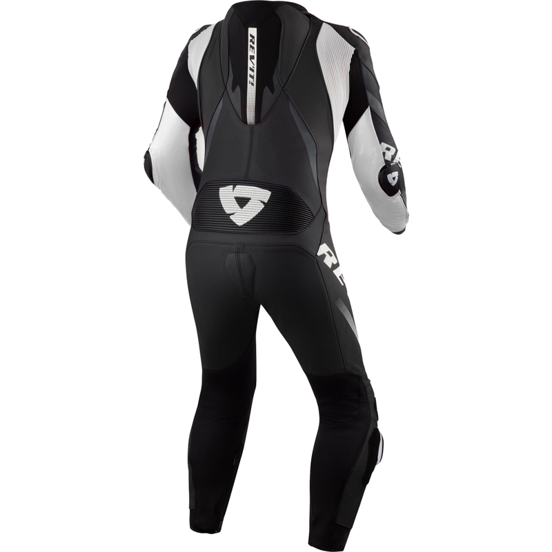 Kombinéza na motorku Revit One Piece Hyperspeed 3 černo-bílá
