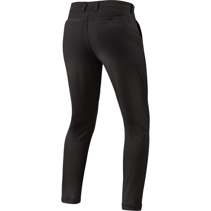 Extra zkrácené kalhoty na motorku Revit Chino Terry Skinny černé