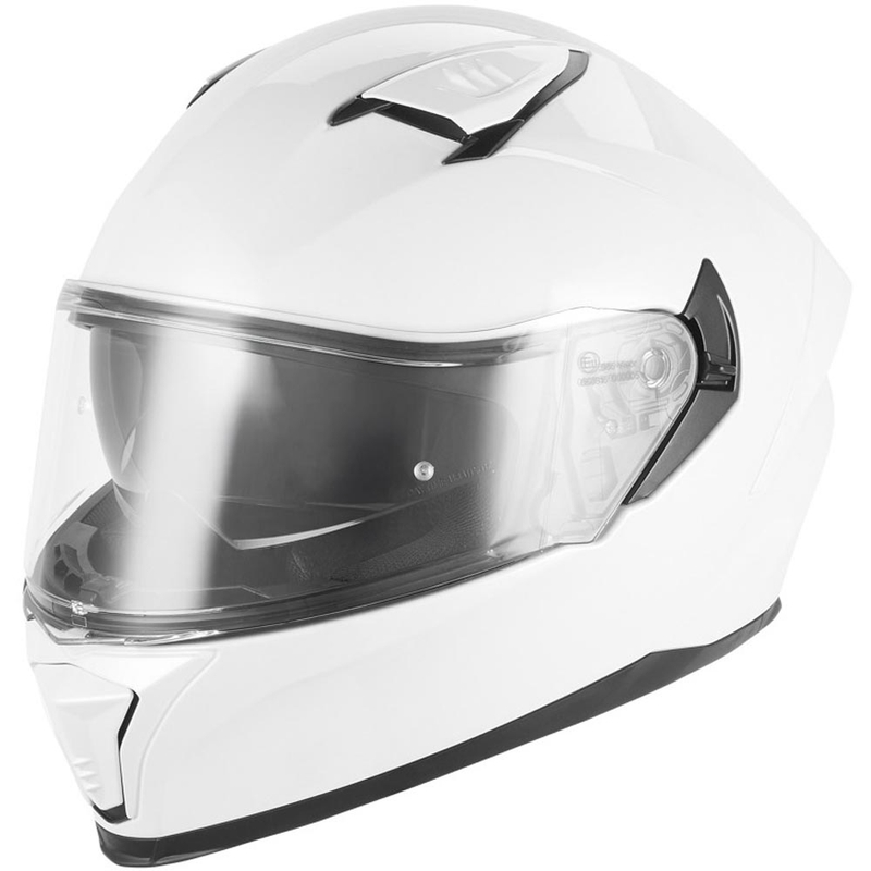 Integrální helma na motorku NOX N402 bílá