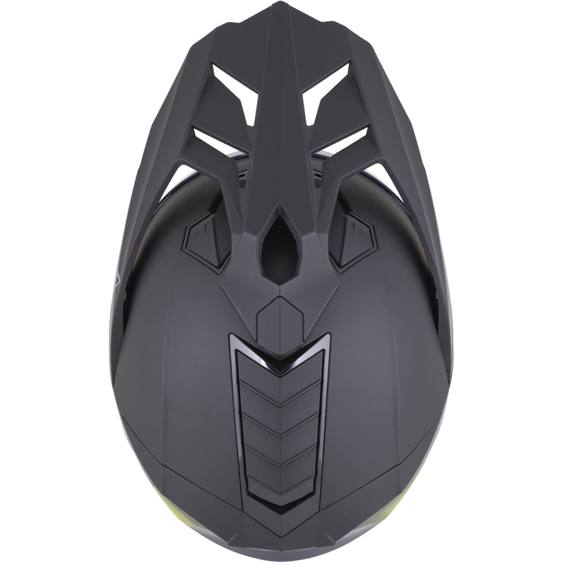 Enduro helma na motorku ZED XD1 matná černo-fluo žlutá