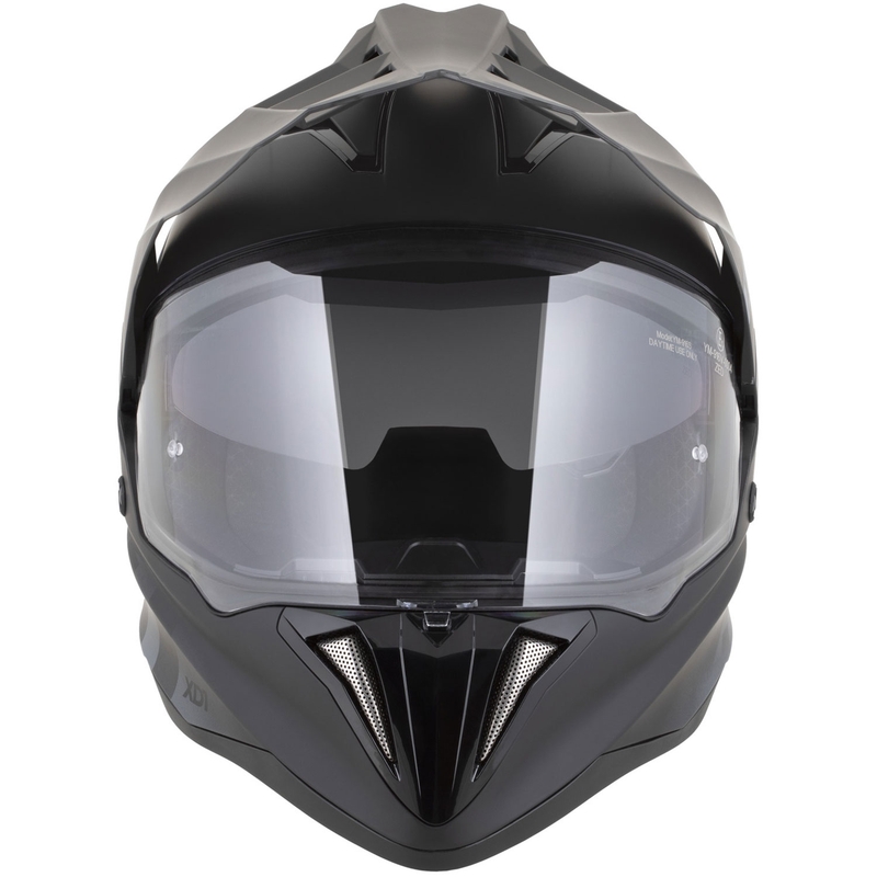 Enduro helma na motorku ZED XD1 matná černo-tmavě šedá