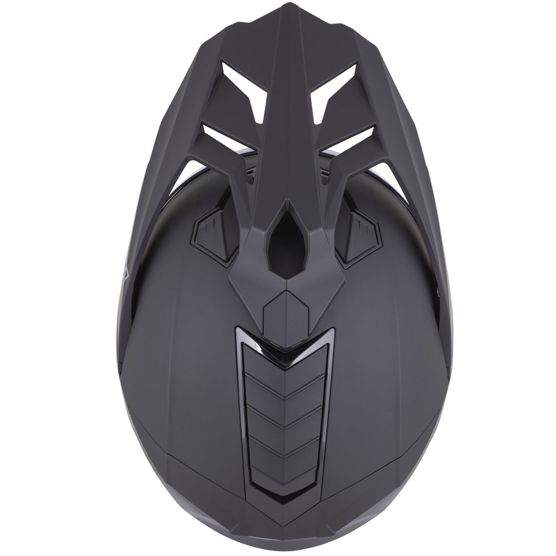 Enduro helma na motorku ZED XD1 matná černo-tmavě zelená