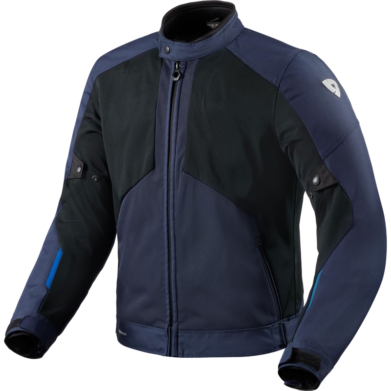 Bunda na motorku Revit Torque 3 H2O tmavě modro-černá