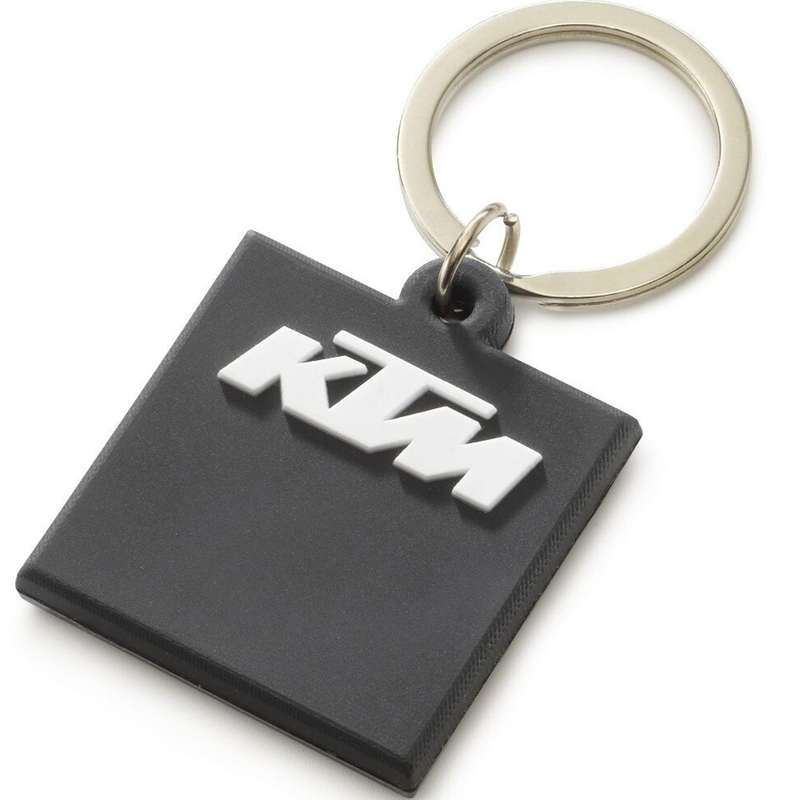 Klíčenka KTM Rubber černá