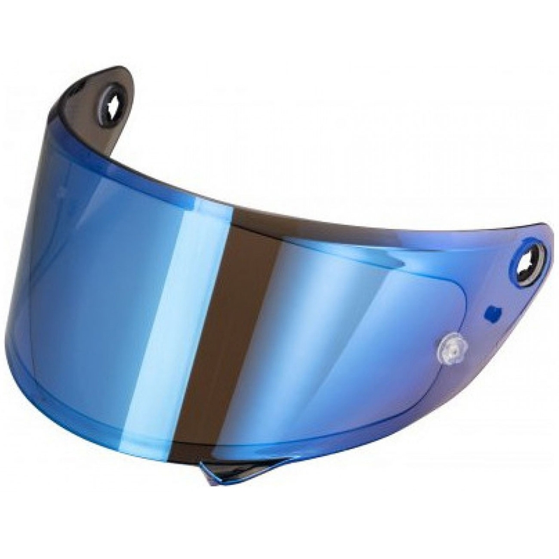 Zrcadlově modré plexi HJC HJ-48