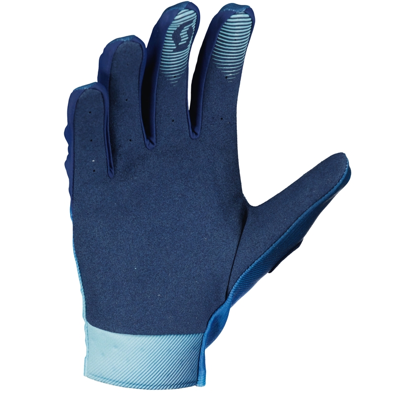 Motokrosové rukavice SCOTT 250 SWAP EVO modro-bílé