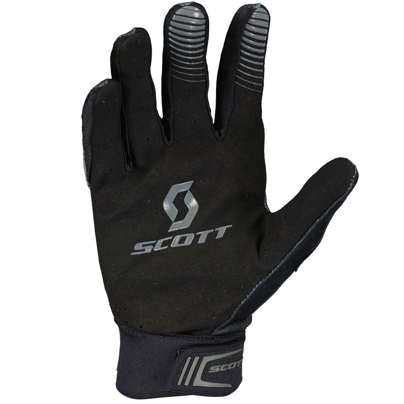 Motokrosové rukavice SCOTT 450 Podium černo-šedé