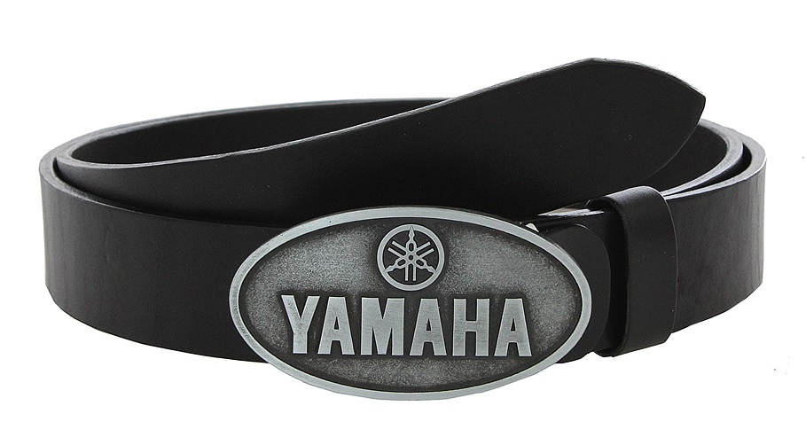 Kožený moto opasek se sponou Yamaha Velikost: 80