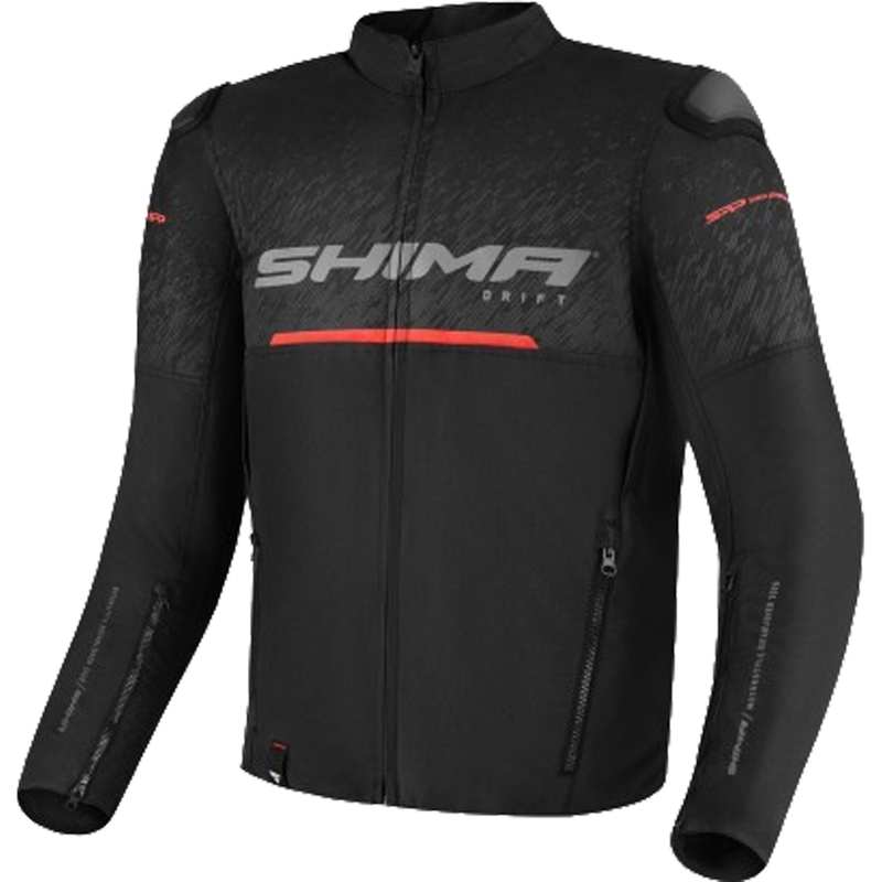 Bunda na motorku Shima Drift černá