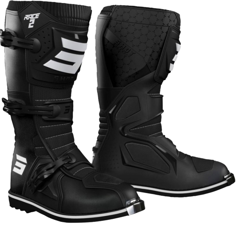 Dětské boty na motorku Shot Race 2 černé