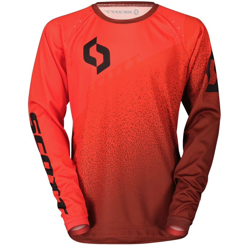 Motokrosový dres SCOTT 350 DIRT EVO červeno-černý