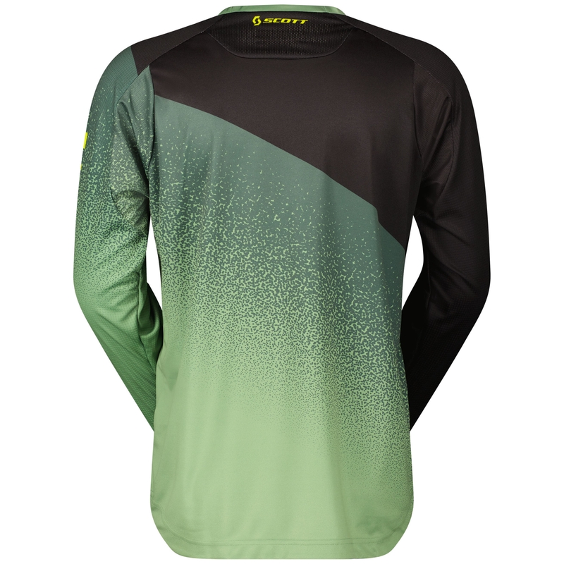Motokrosový dres SCOTT 350 DIRT EVO černo-zelený