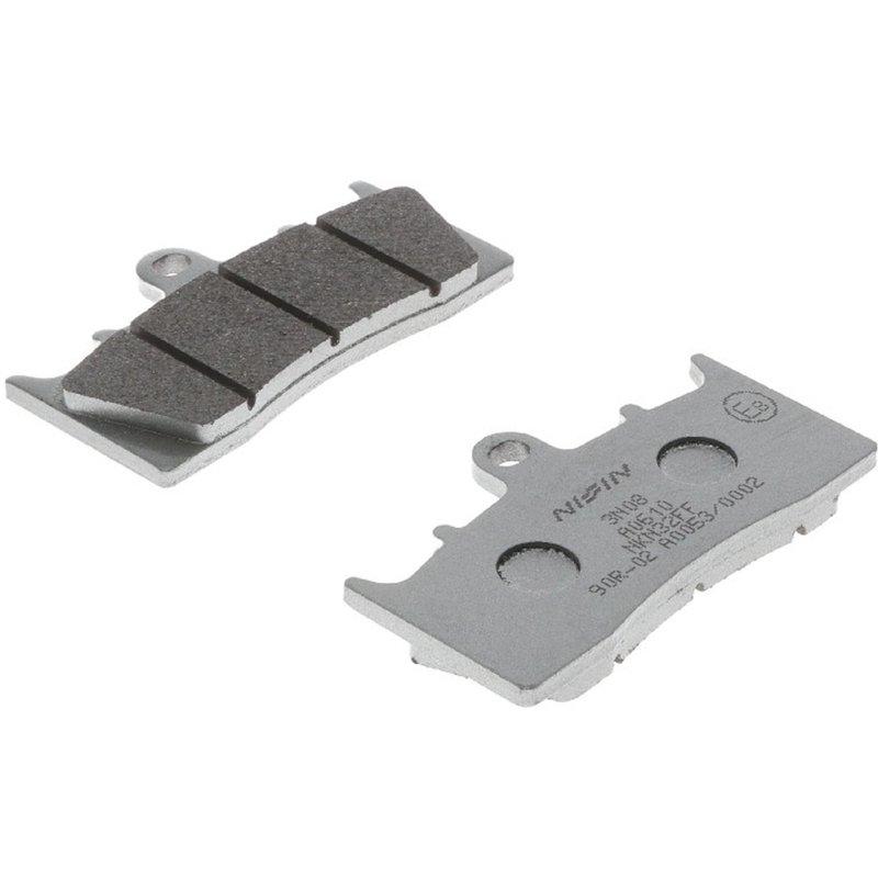 Brzdové destičky NISSIN semi-metalická směs 81x46x8 mm 2 ks