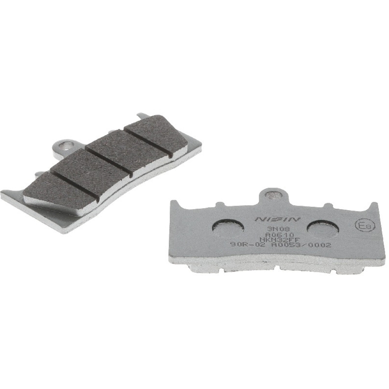 Brzdové destičky NISSIN semi-metalická směs 81x46x8 mm 2 ks