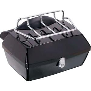 Vrchní kufr na motorku CUSTOMACCES TRAVEL MT0001N černý