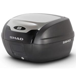 Vrchní kufr na motorku SHAD SH40 alu look D0B40200